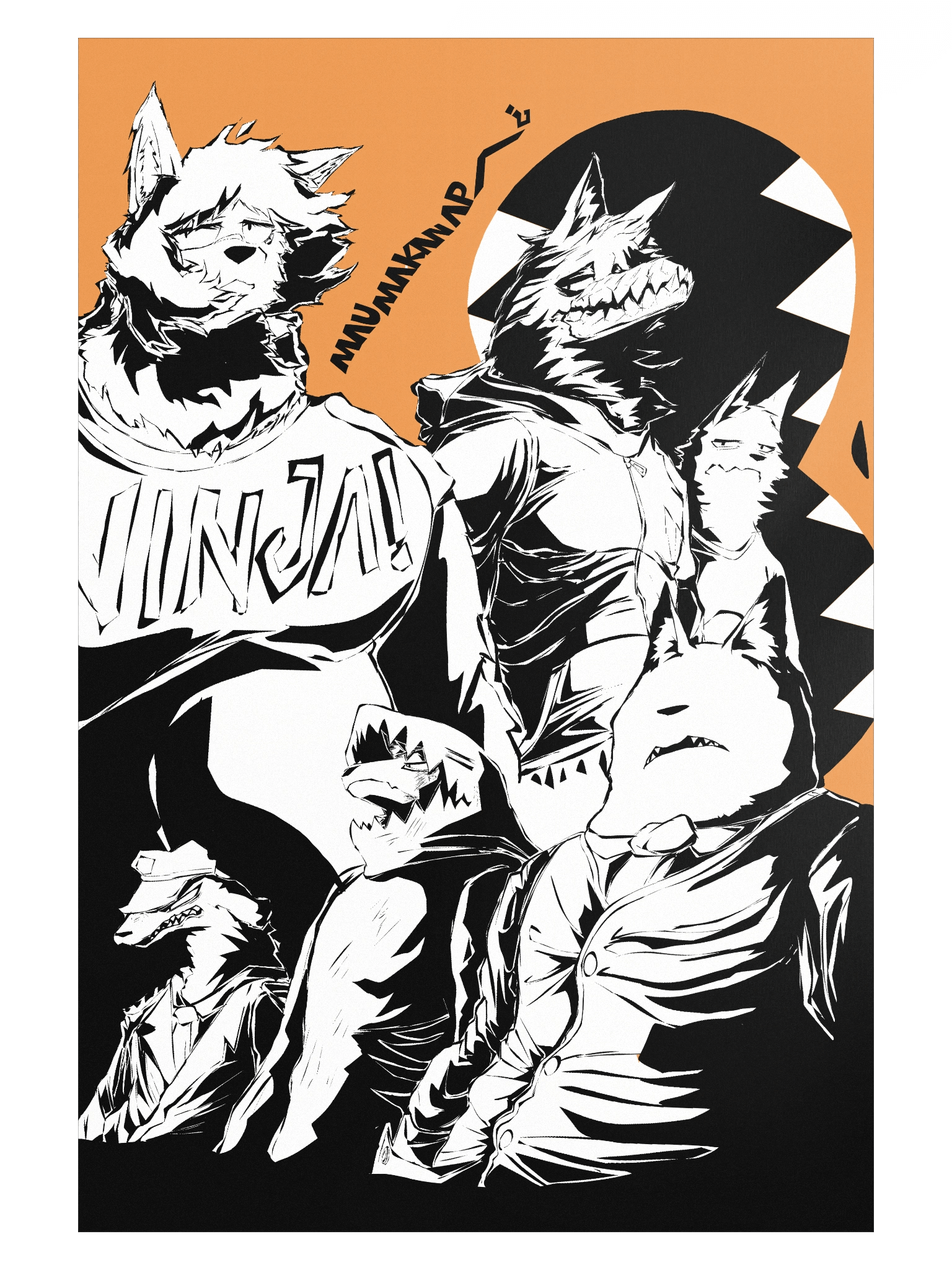 POSTERS | MMA FAN-ART #1 (B&W EDITION) Paper product image (1)