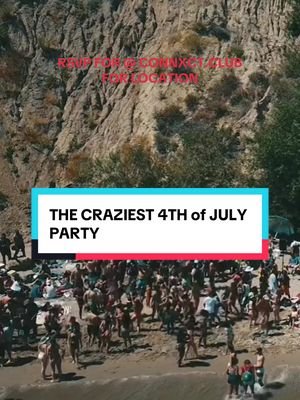 Celebrate our 7th anniversary with us on the 4th of July. RSVP @ connxct.club for the location! 🔌