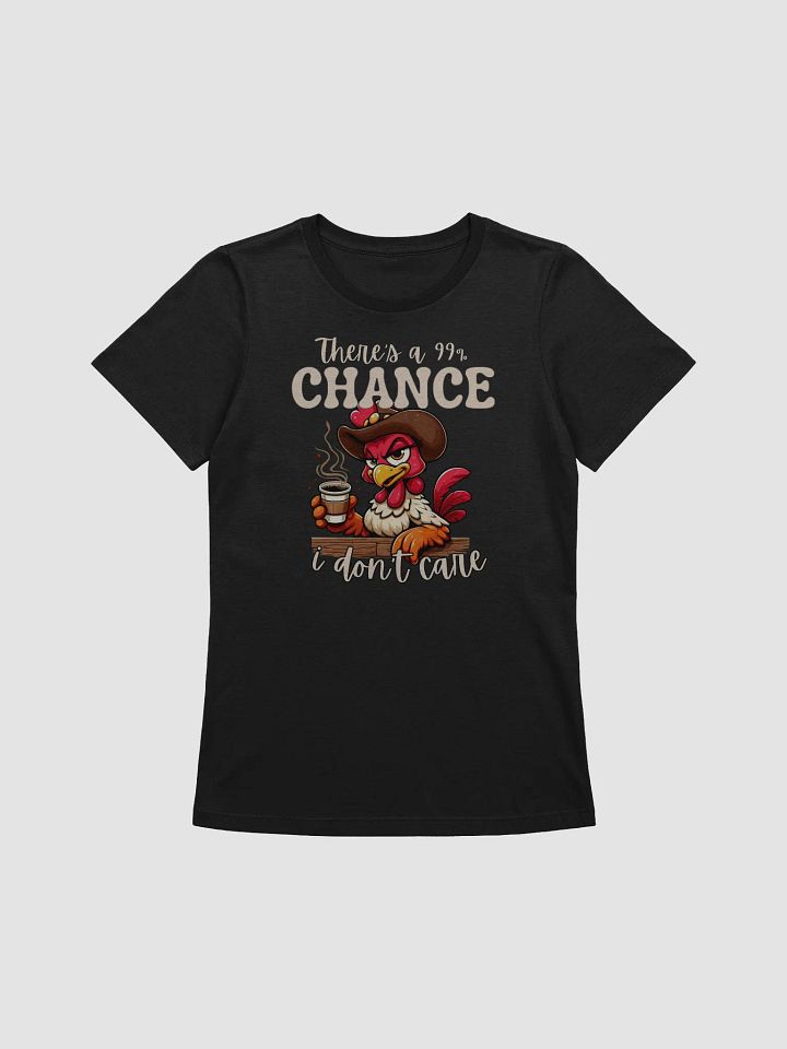 Funny Sarcastic 'I Don't Care' Relaxed Fit T-Shirt product image (2)
