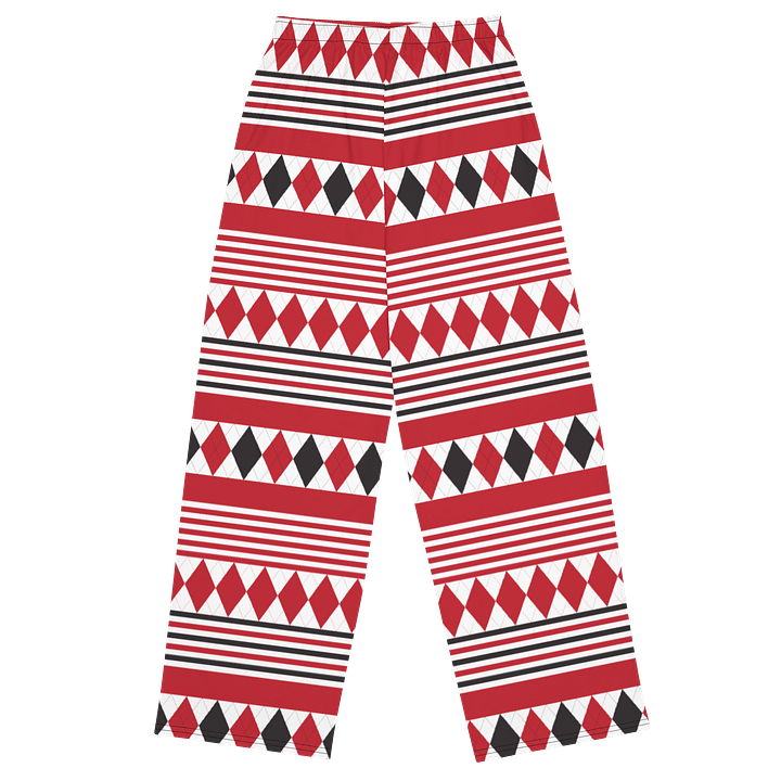 Funny Christmas Matching Unisex Wide-Leg Pants product image (2)