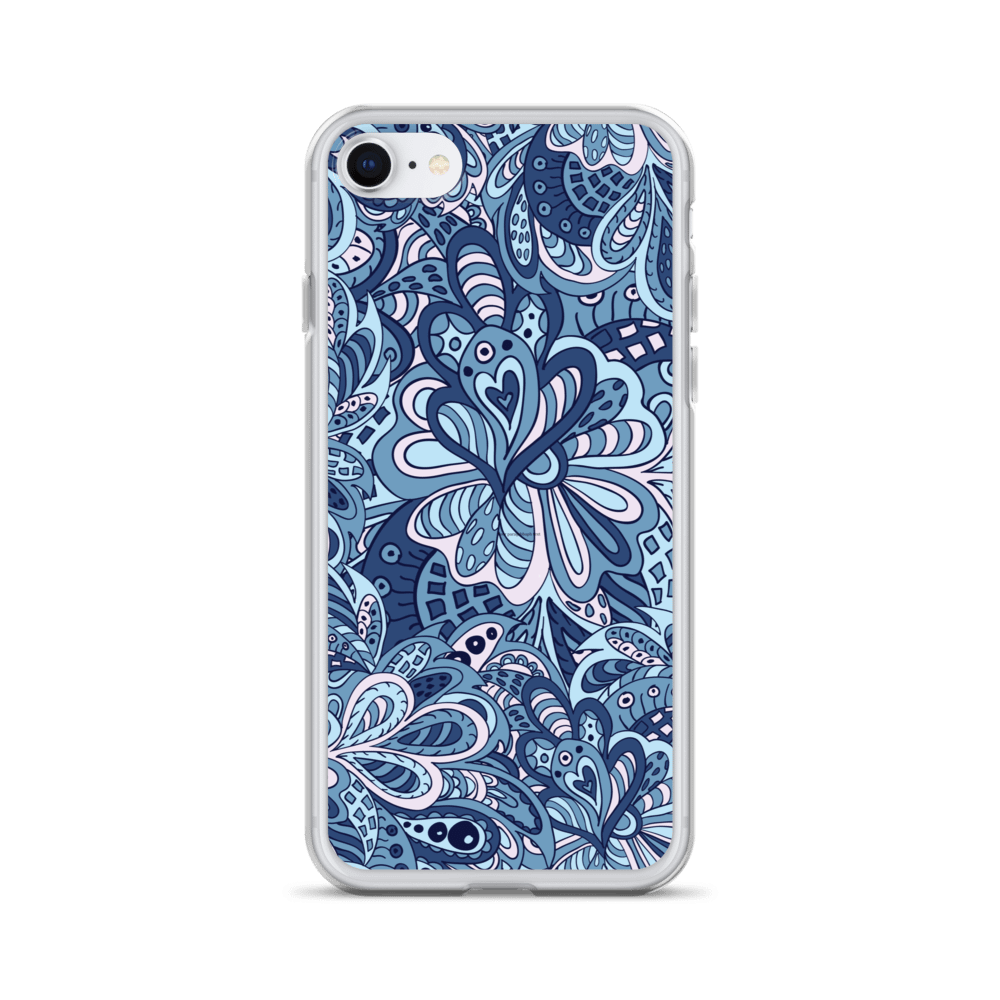 Blue Swirls iPhone® Case product image (28)