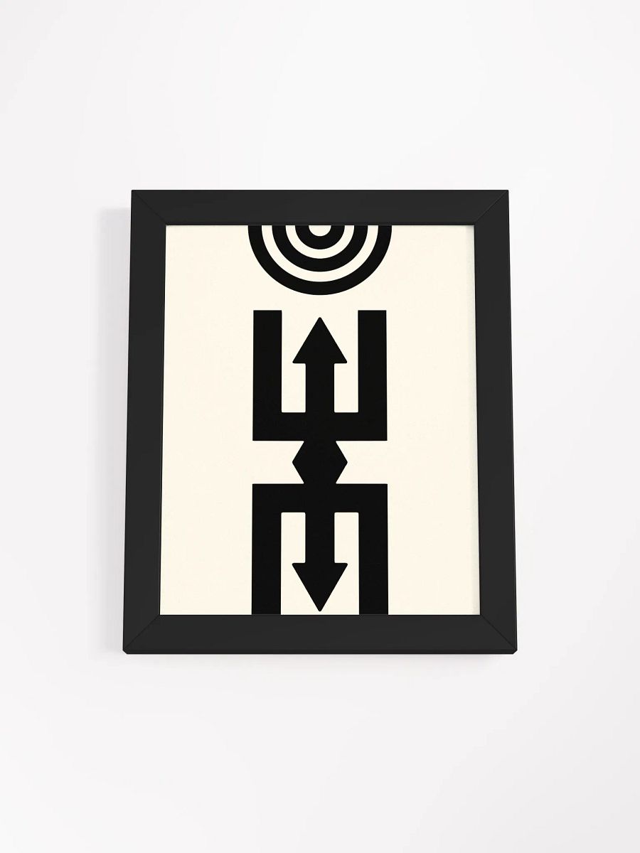 Crown and Counsel Luce Poster (Framed, Silent Authority Collection) product image (1)