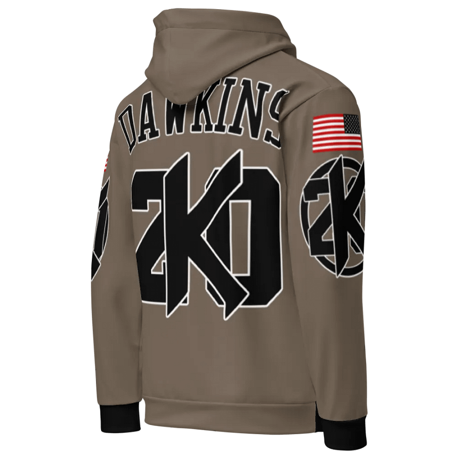 Copy of Dawkins Flat Dark Earth KULT Hoodie 4 product image (4)