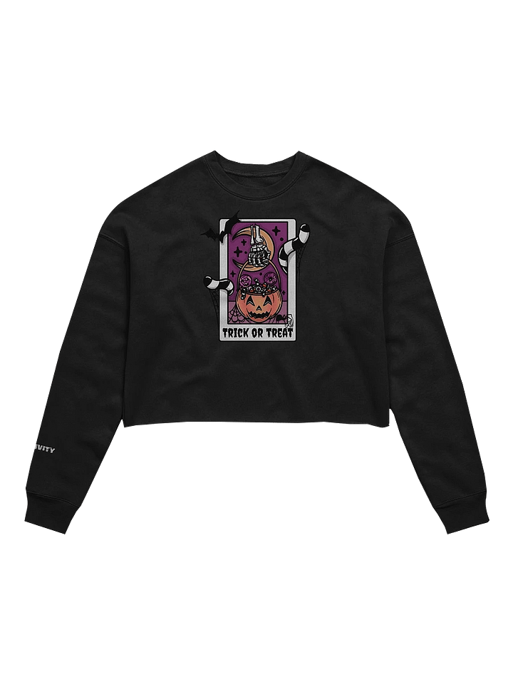 Trick of Treat Crop Sweatshirt product image (1)