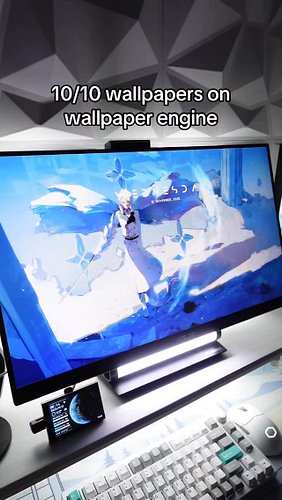 ALL WALLPAPERS 🔗 IN BIO

Wallpaper Engine is on Steam. Rainmeter tutorial for the day/date is linked in my bio @nightxparade ...