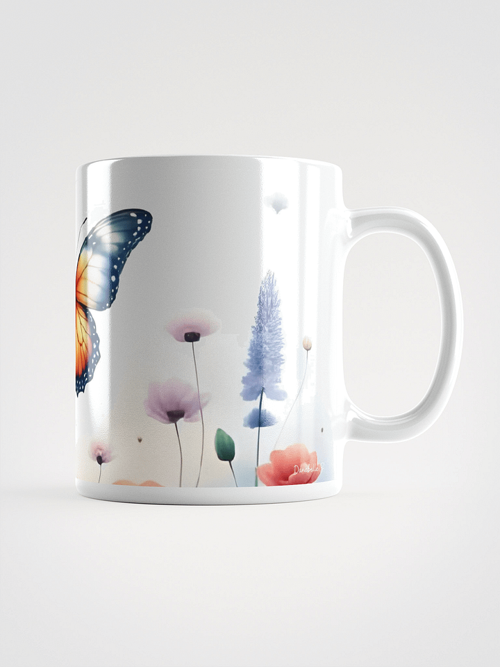 Mug Blanc - Papillon - Instant Zen - Idée Cadeau Originale product image (1)