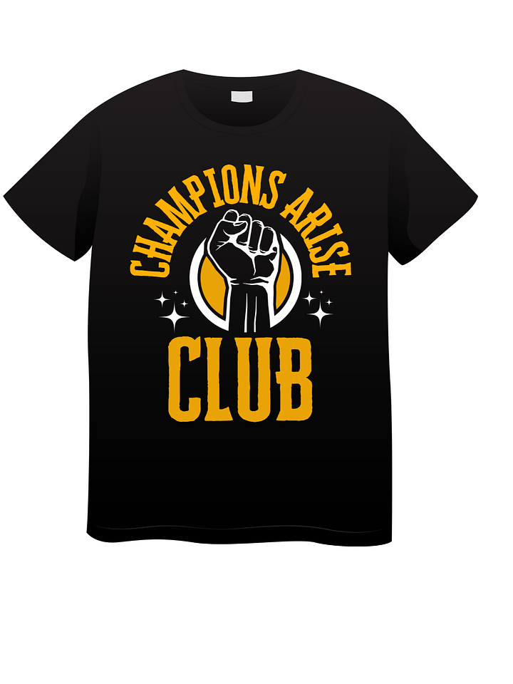 Champions Arise Signature T-Shirt – Inspirational Scripture Design product image (1)