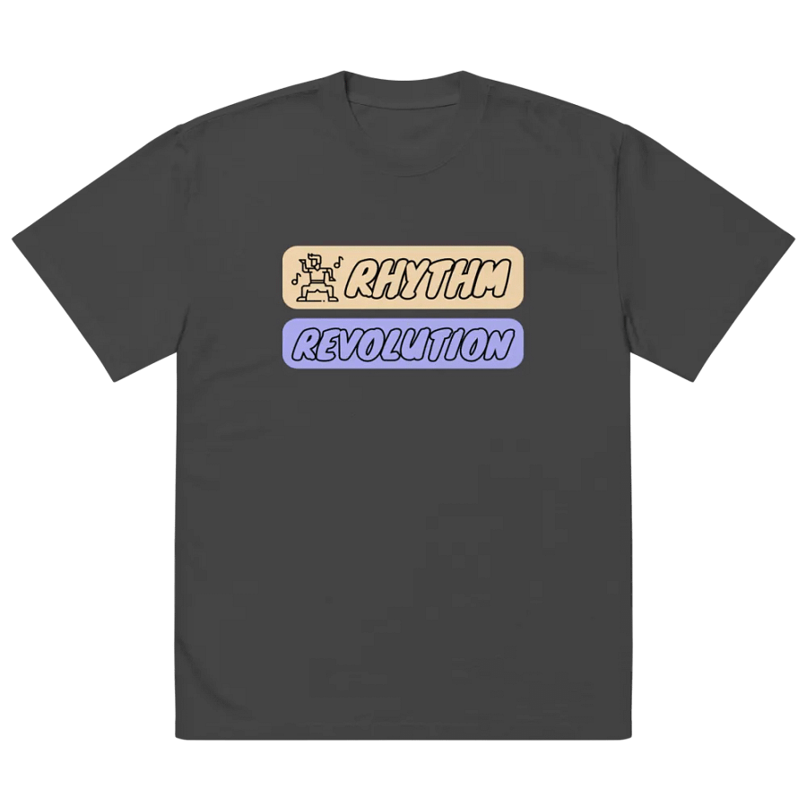 RHYTHM REVOLUTION Oversized Faded T-Shirt product image (4)