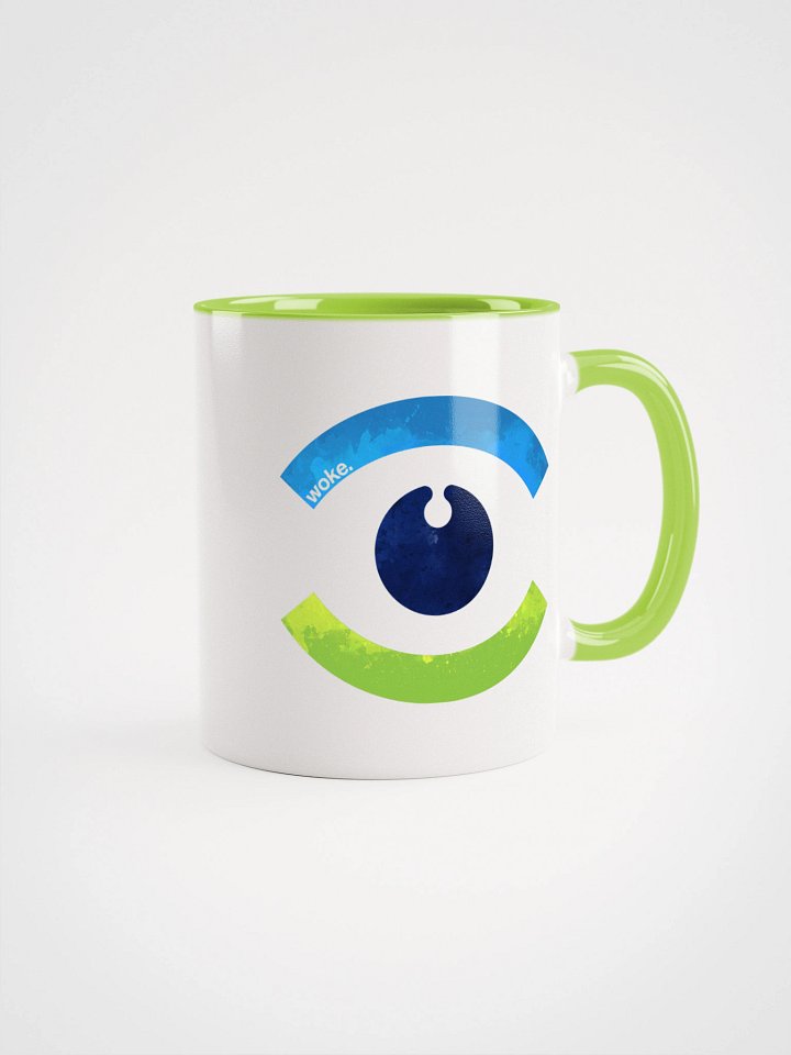 Woke Lib Eye Mug - Being Liberal product image (1)