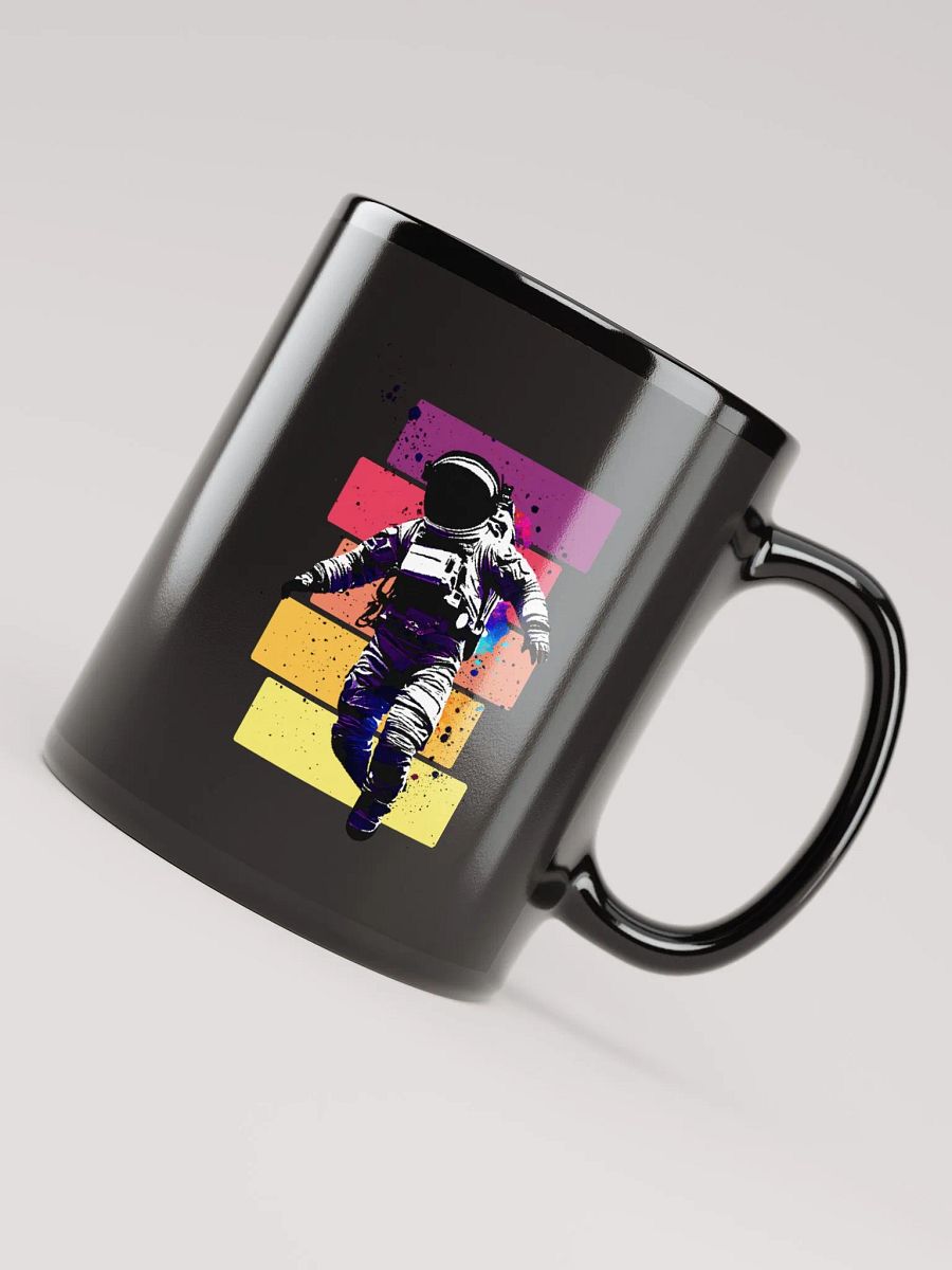 Cosmic Freedom: Retro Illustration of the Floating Astronaut (front & back) product image (4)