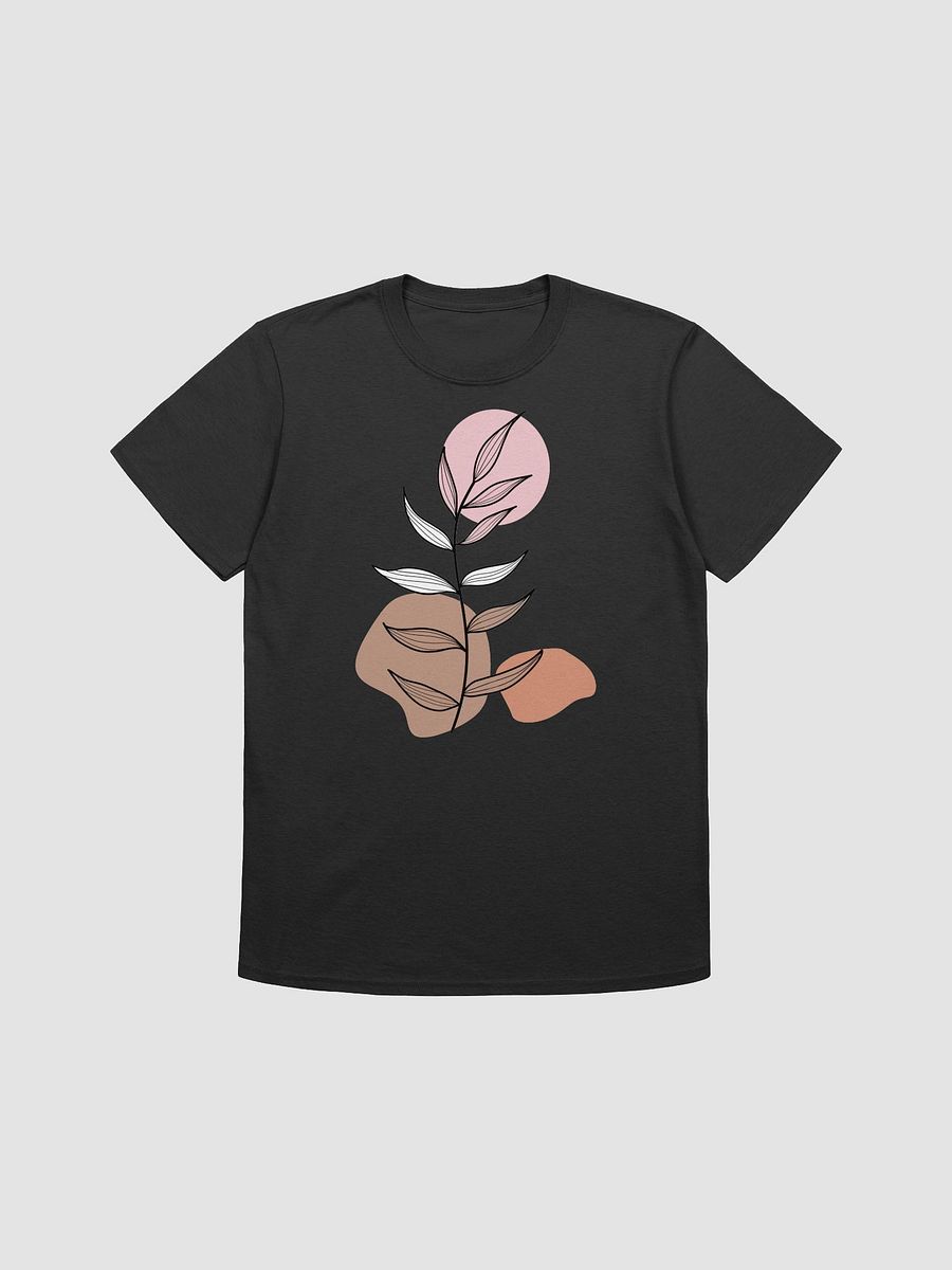 Minimalist Abstract Plant Line Art Shirt, Modern Botanical Design Tee, Simple Plant Drawing T-Shirt, Nature-Inspired Line Art Top, Trendy Minimalist Shirt product image (1)