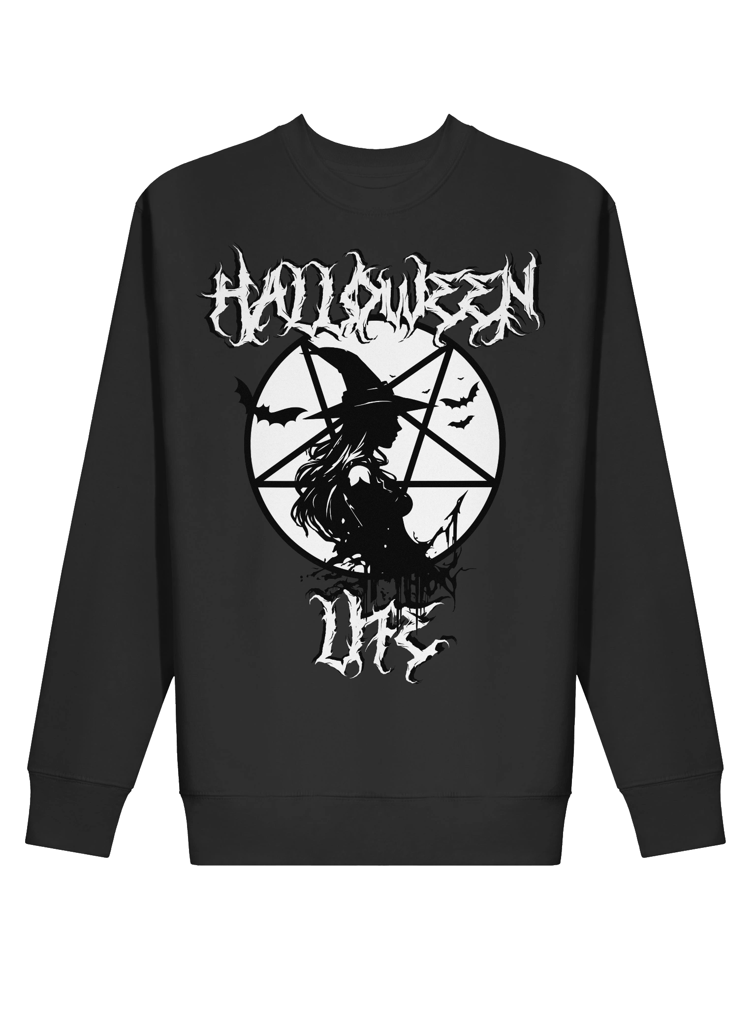 Halloween Life Witch Unisex Premium Sweatshirt product image (2)
