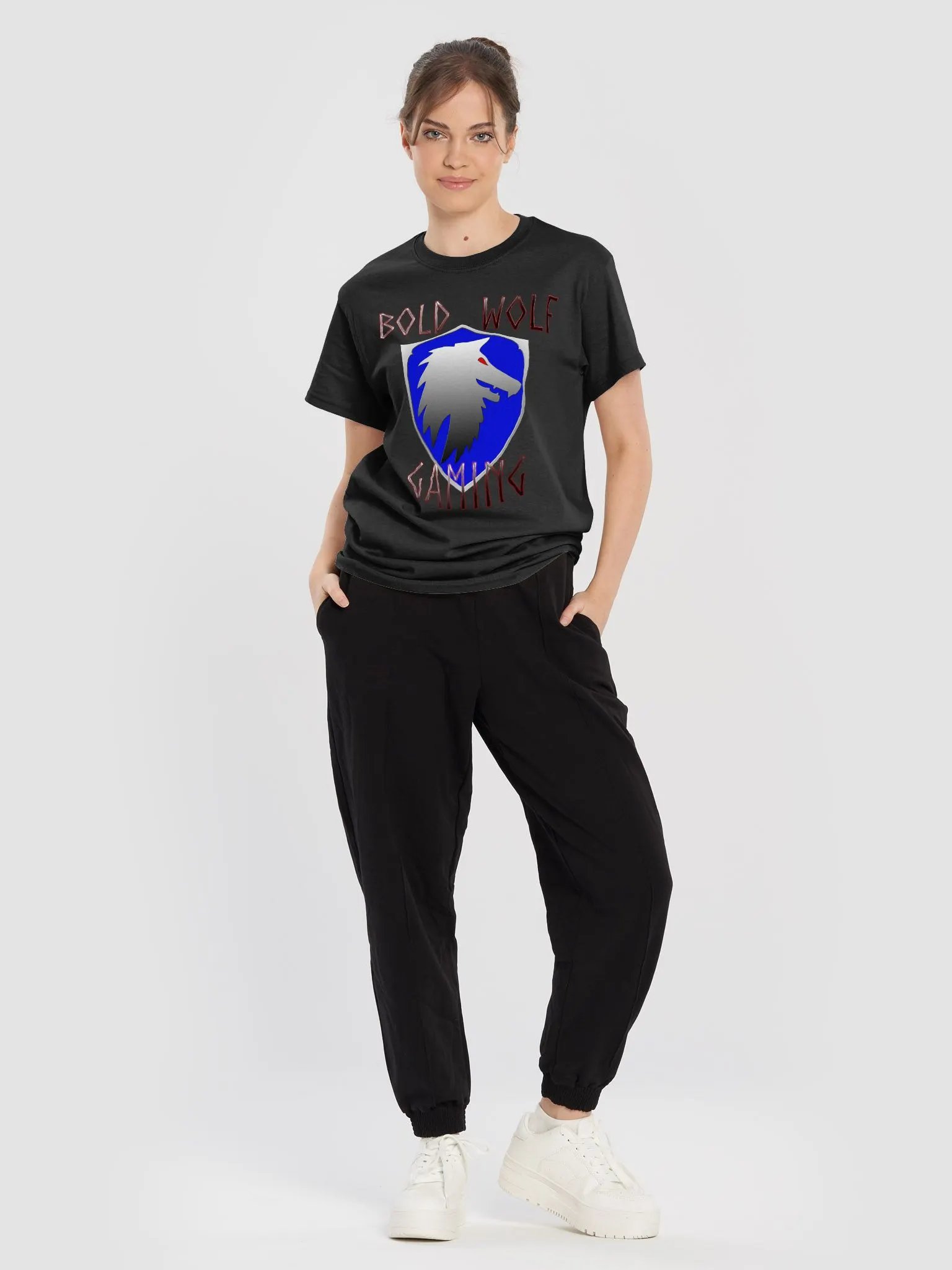 Wolf Pack Gaming Shield T-Shirt product image (4)