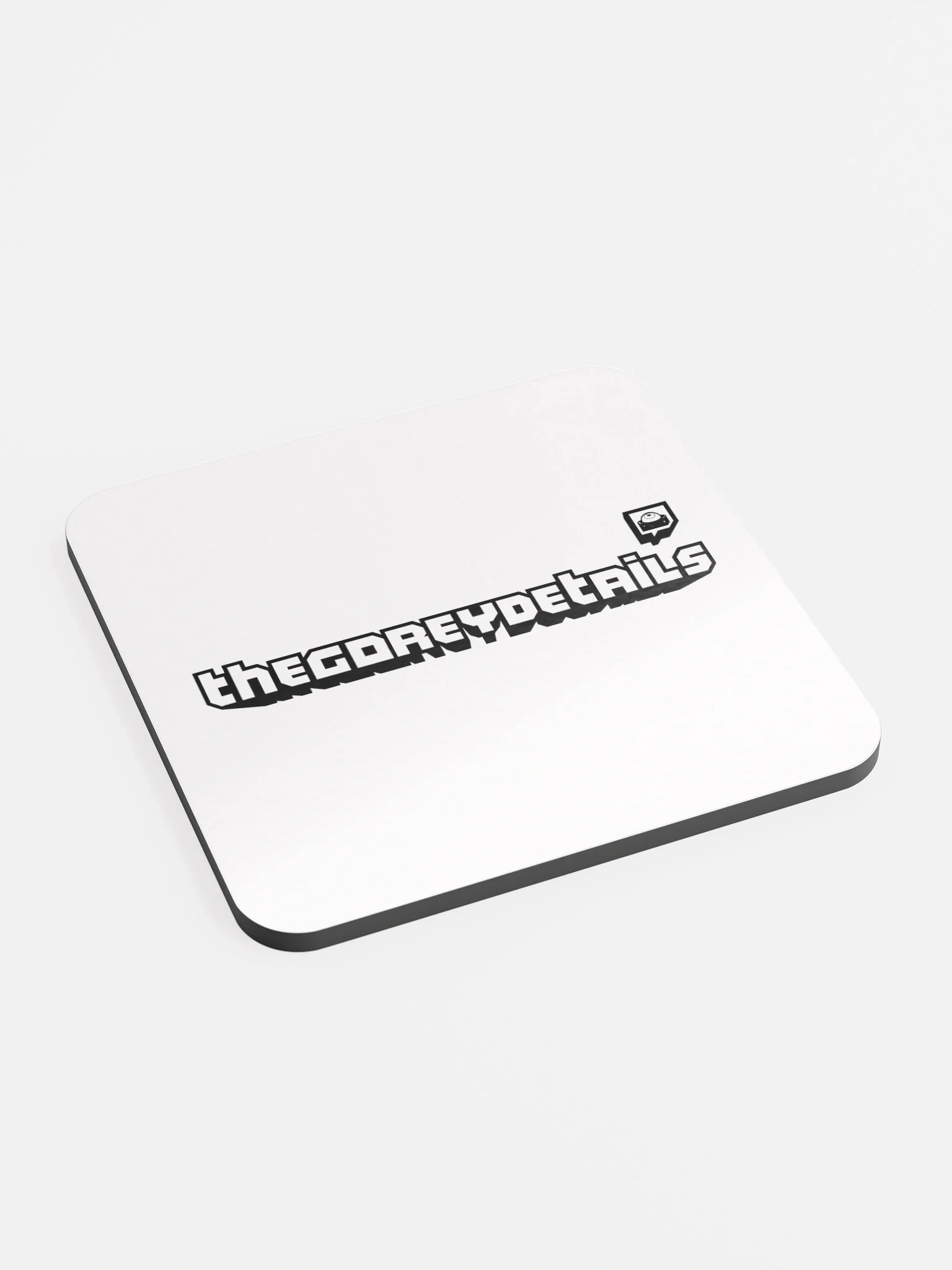 TTV Black - Glossed Cork Coaster product image (2)