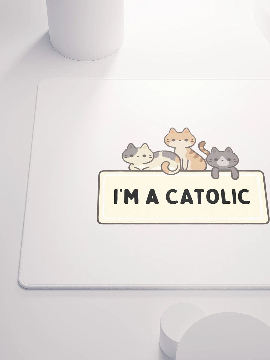 Catolic Cuties Gaming Mouse Pad product image (10)