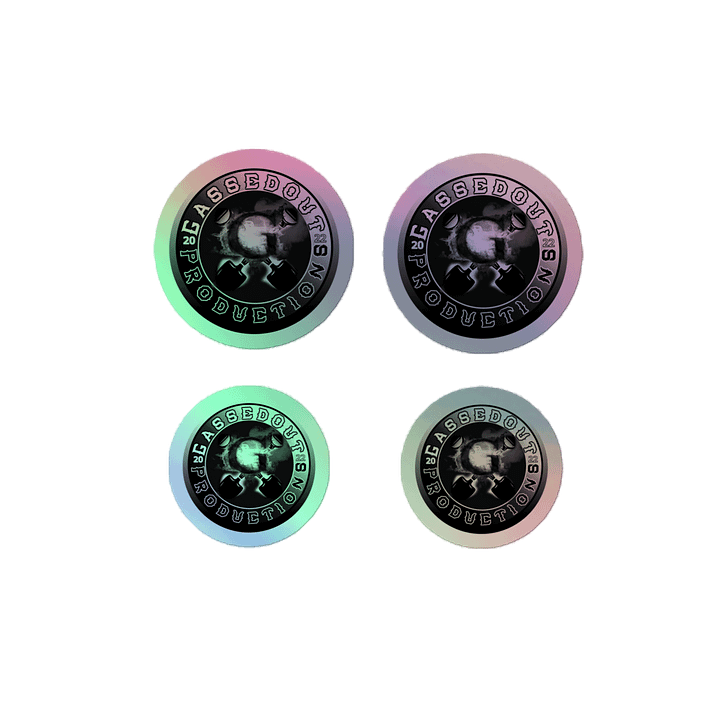 GassedOut NS Holographic Sticker Collection product image (2)