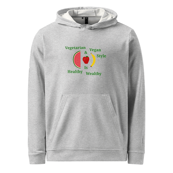 Healthy Wealthy Vegetarian Hoodie product image (1)