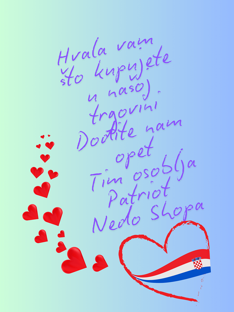 Hrvatska stihovi T-Shirt product image (17)