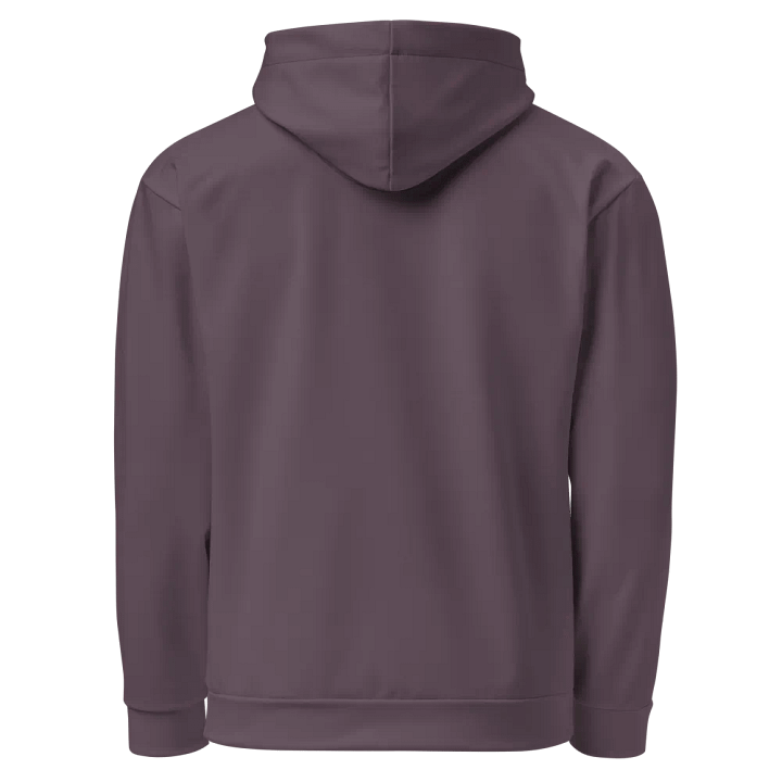 Plain Mauve Soft Summer Unisex Recycled Polyester Heavyweight Premium Hoodie by Treasure Pie product image (2)