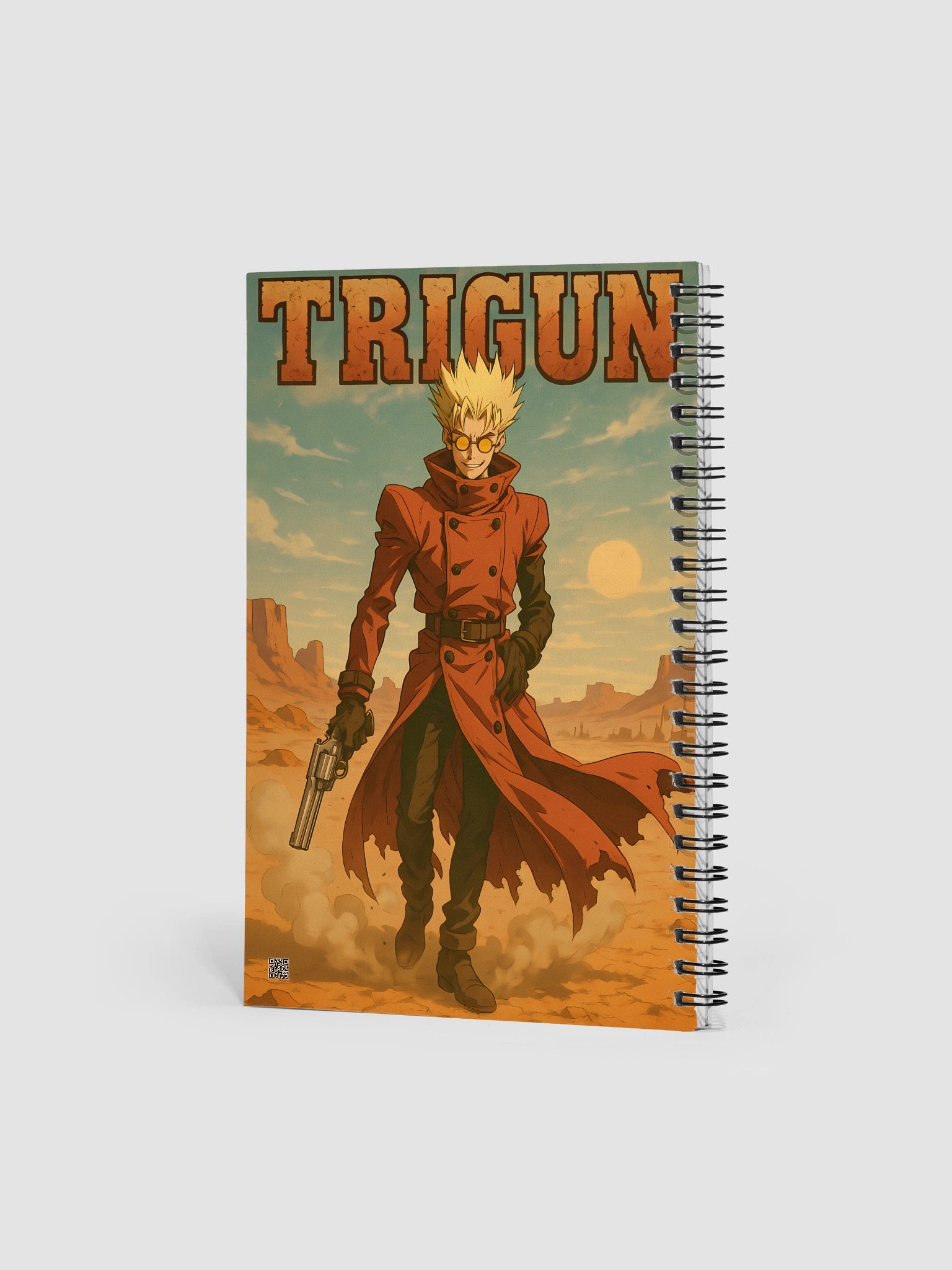 Trigun – Vash Desert Walk Spiral Notebook product image (2)