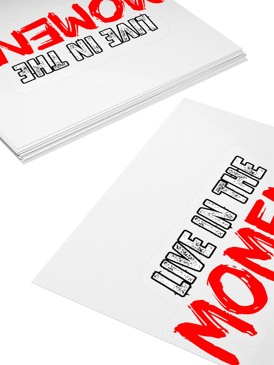Live in the Moment Kiss Cut Stickers product image (10)