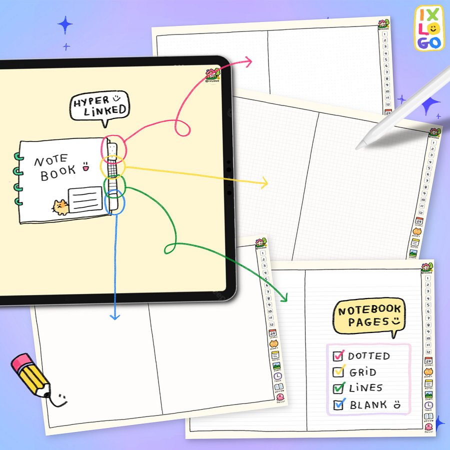 [NEW] IXLOGO | DIGITAL PLANNER 2024 product image (8)