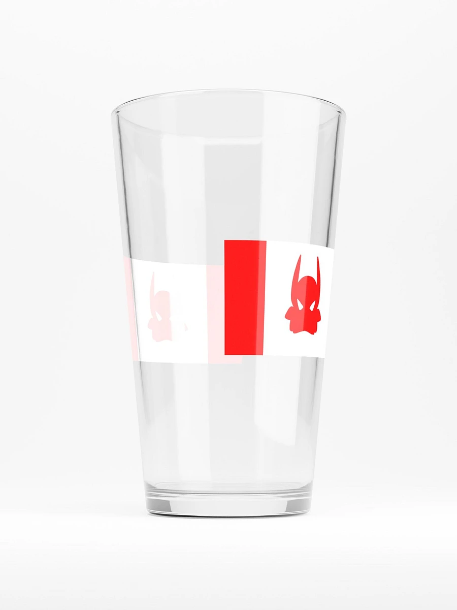 Canadian Flag BatDuck Logo Pint Glass product image (3)
