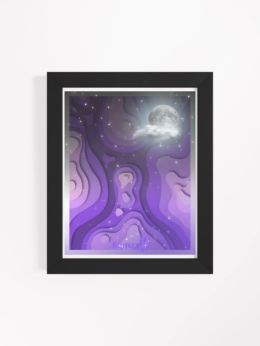 Jaynzz Lunar Framed Art Print product image (12)