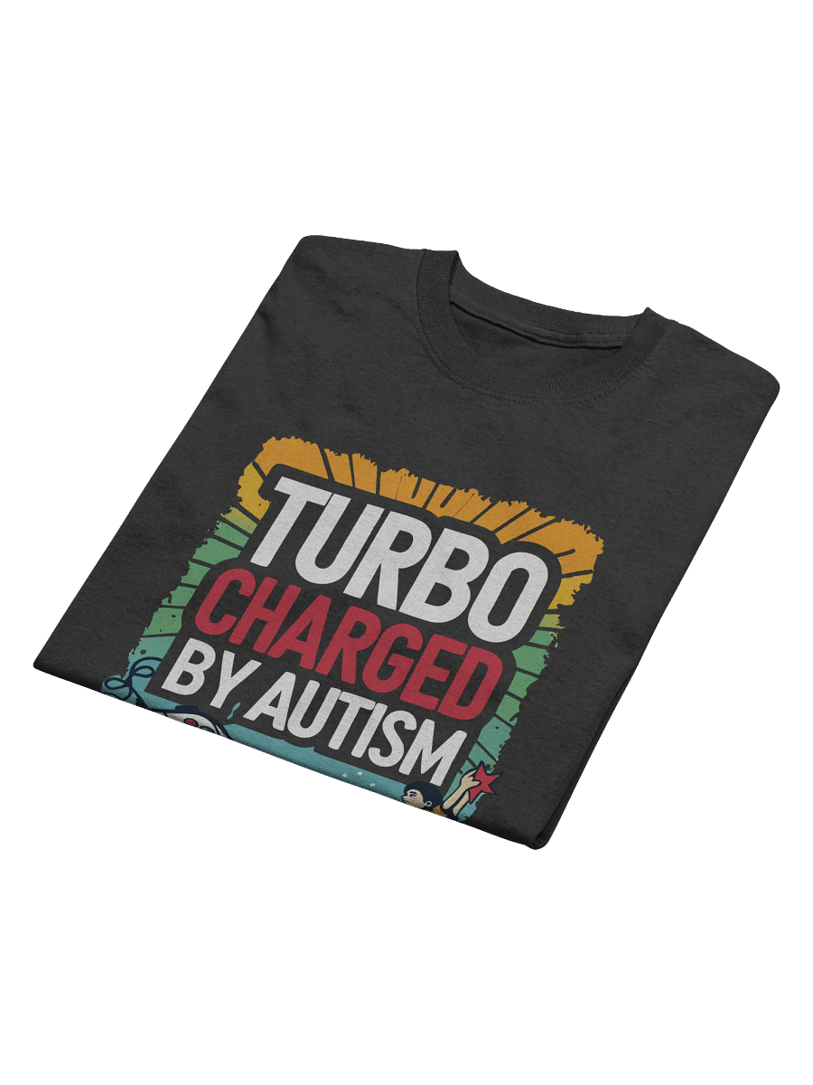 Turbo Charged By Autism Gaming T-Shirt | Autism Awareness Gamer Tee | Neurodiversity Gaming Apparel product image (41)