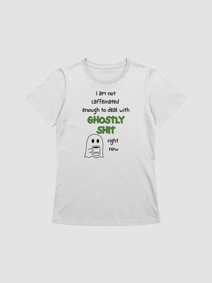 Ghostly shit relaxed-fit tee product image (4)