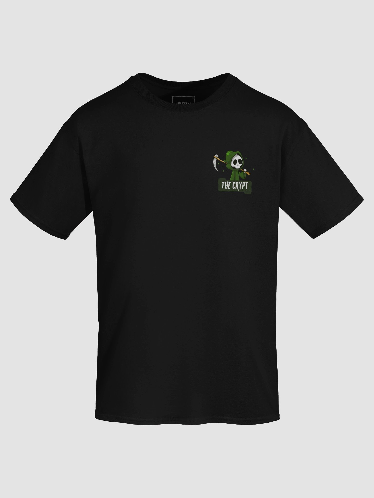 The Crypt Stream Team - Unisex Pocket Print Tee (lime) product image (34)