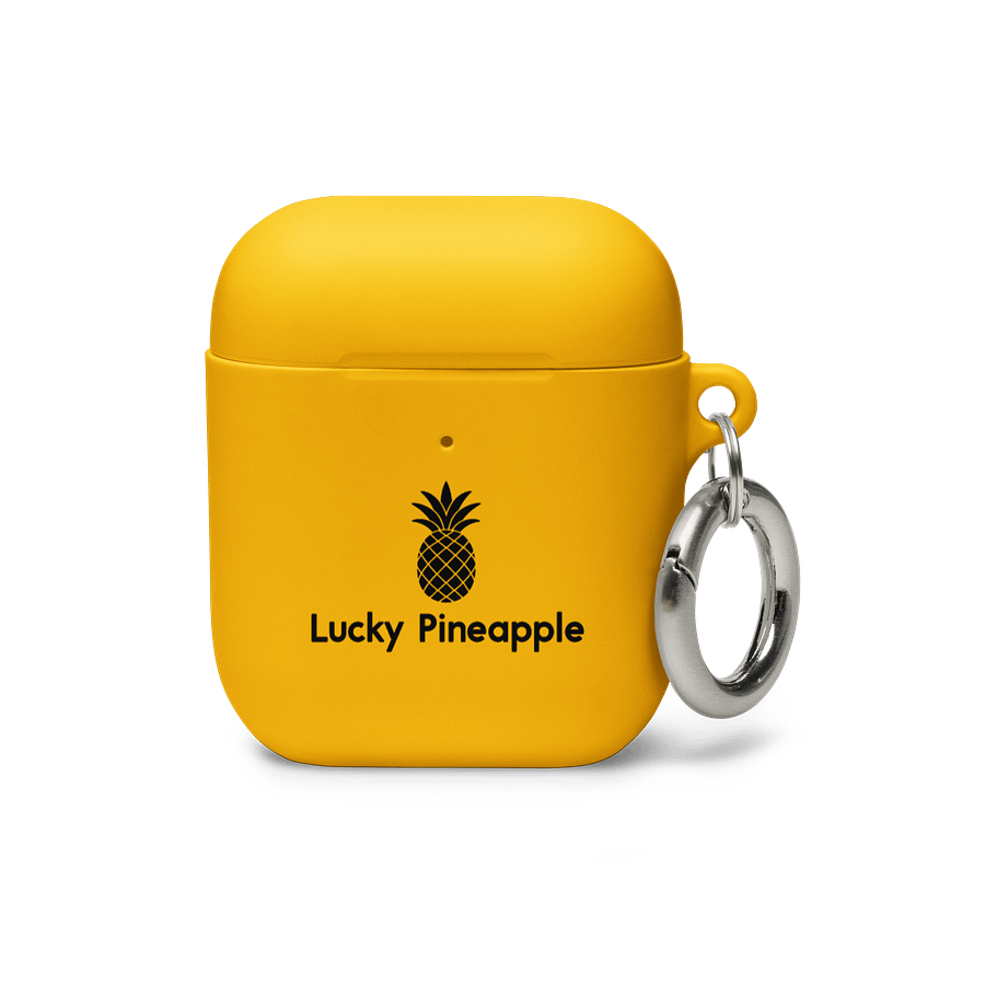 Lucky Pineapple Films Logo Yellow AirPods® Case product image (1)