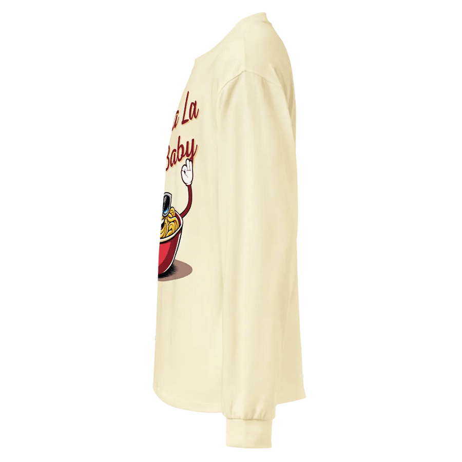 Pasta La Vista Baby Long Sleeve Shirt product image (9)