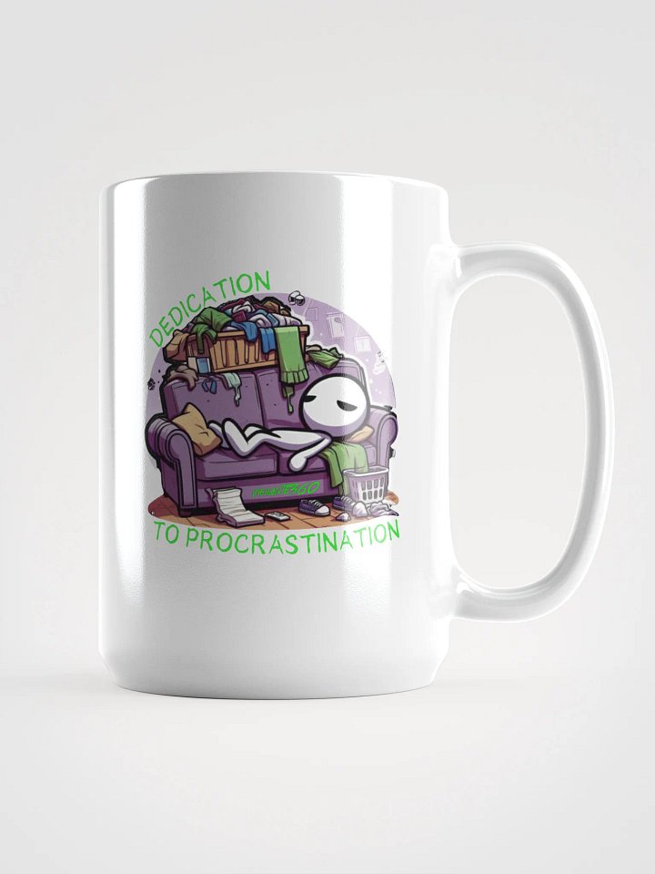 Dedication to Procrastination Mug product image (1)