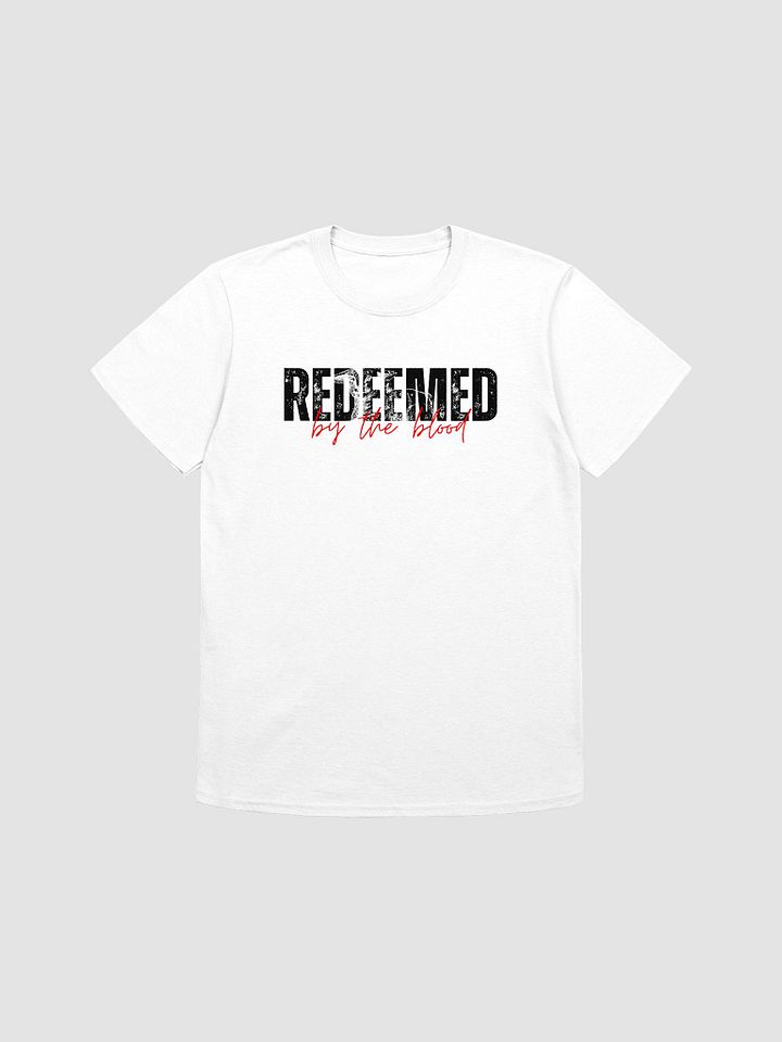 Redeemed by the Blood T-shirt White product image (1)
