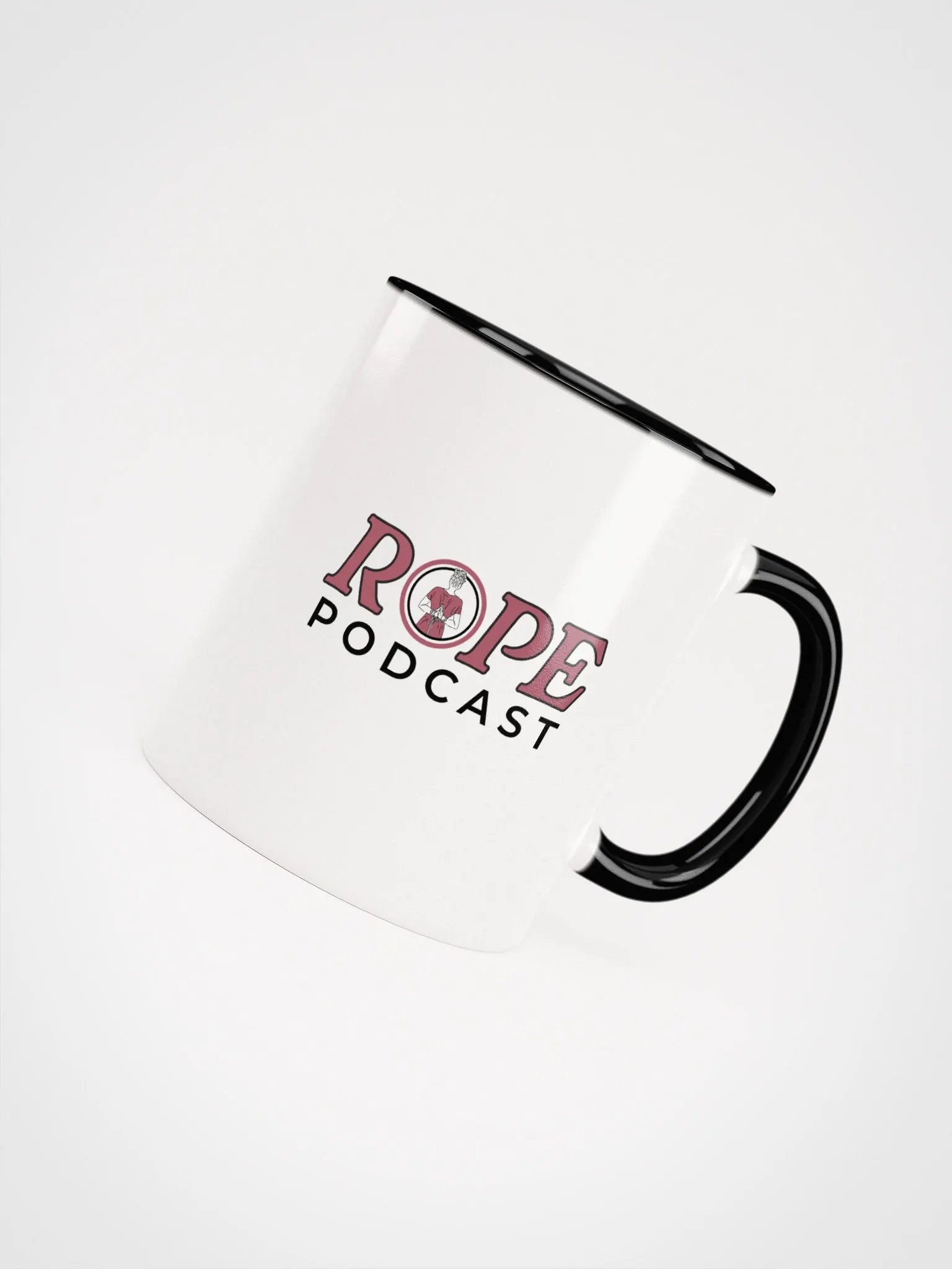 Rope Podcast Mug Black product image (4)