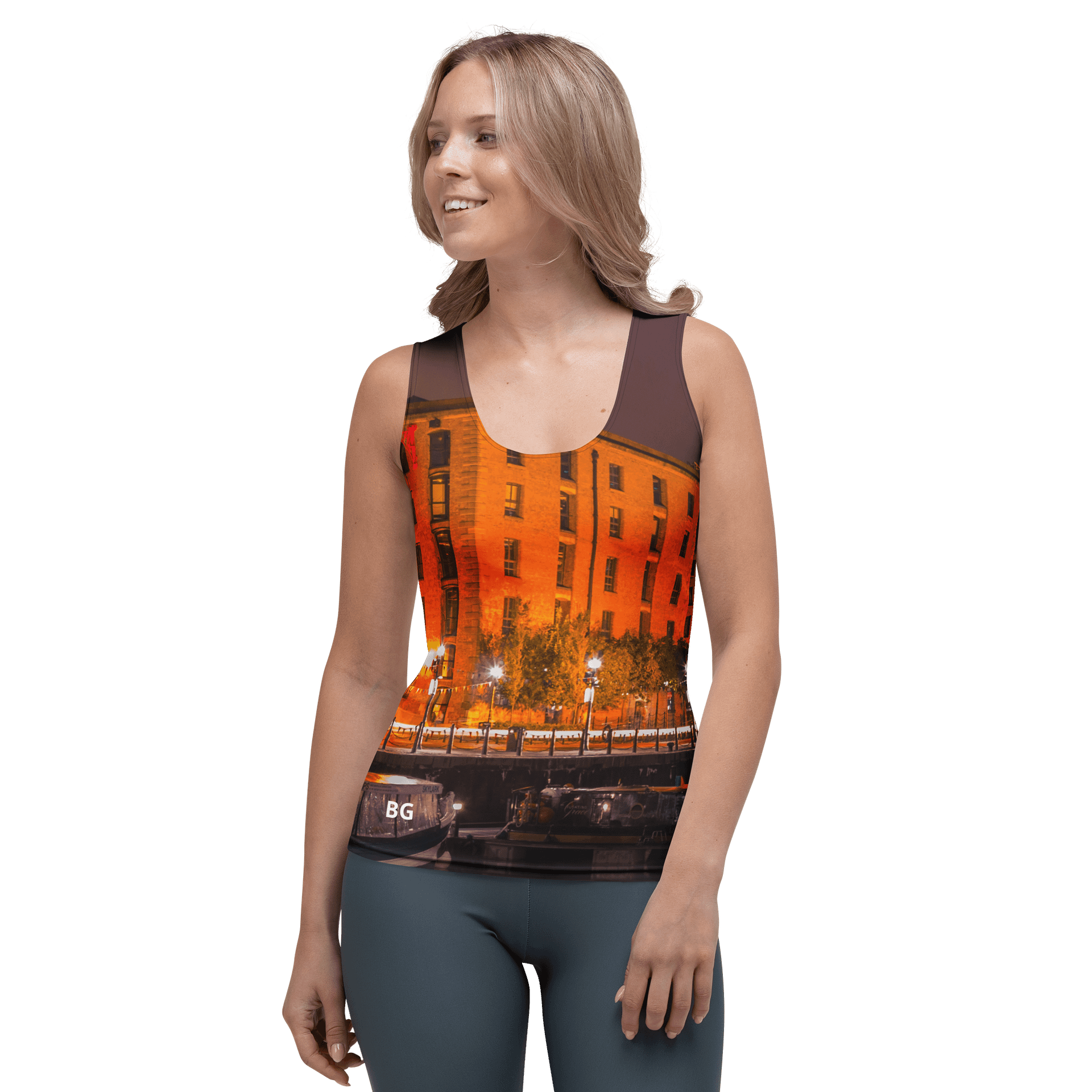 'Somewhere in the City' All-Over Tank product image (1)