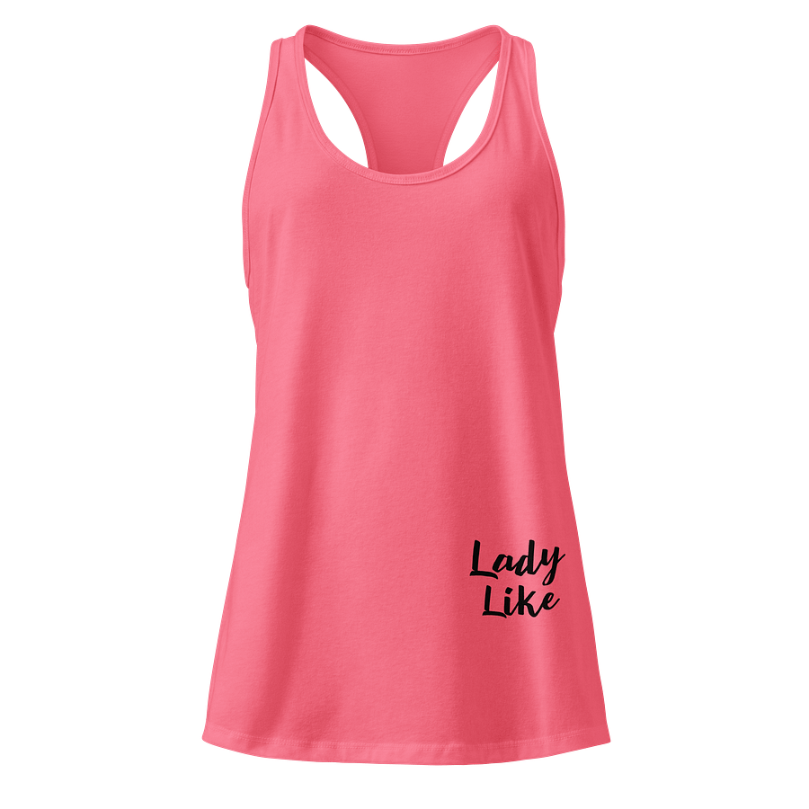 Sleek & Stylish Racerback Tank (Lady Like) product image (1)