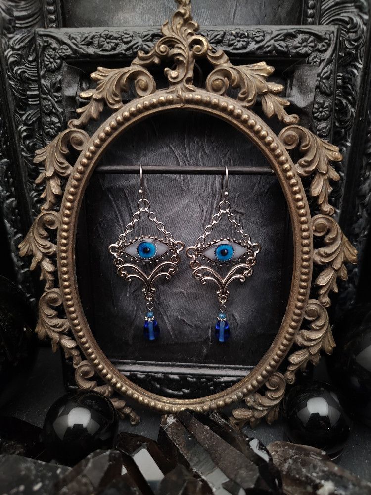 Earrings Eyes - Water Guardian product image (2)