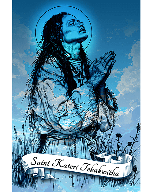 Saint Kateri Tekakwitha Poster product image (1)