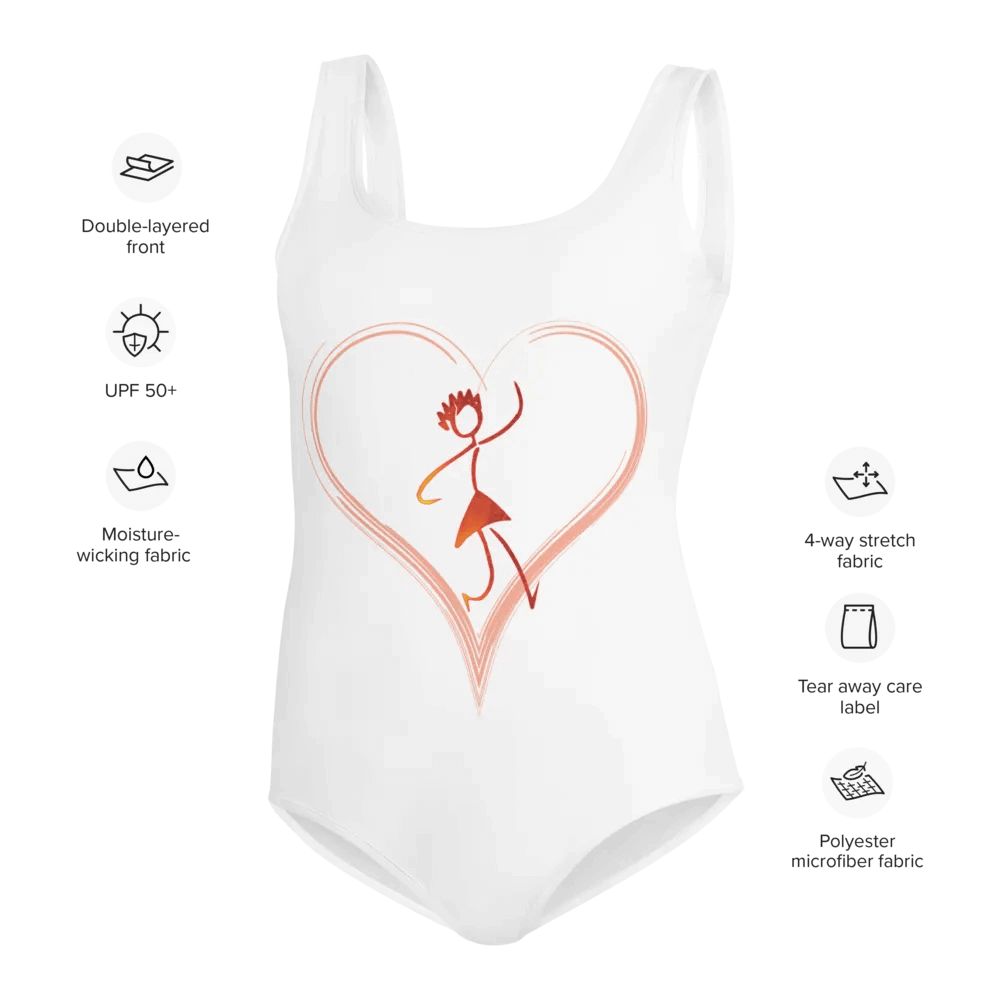 Heartbeat Celebration Youth Swimsuit product image (6)