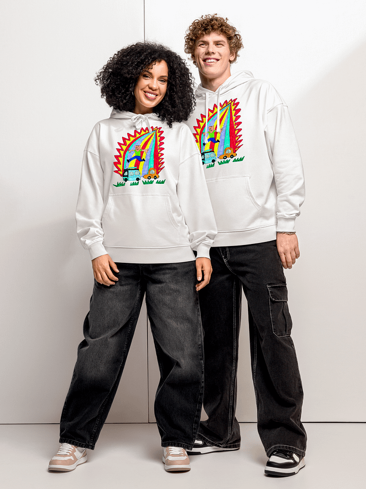 Rays of Freedom Unisex Hoodie product image (2)