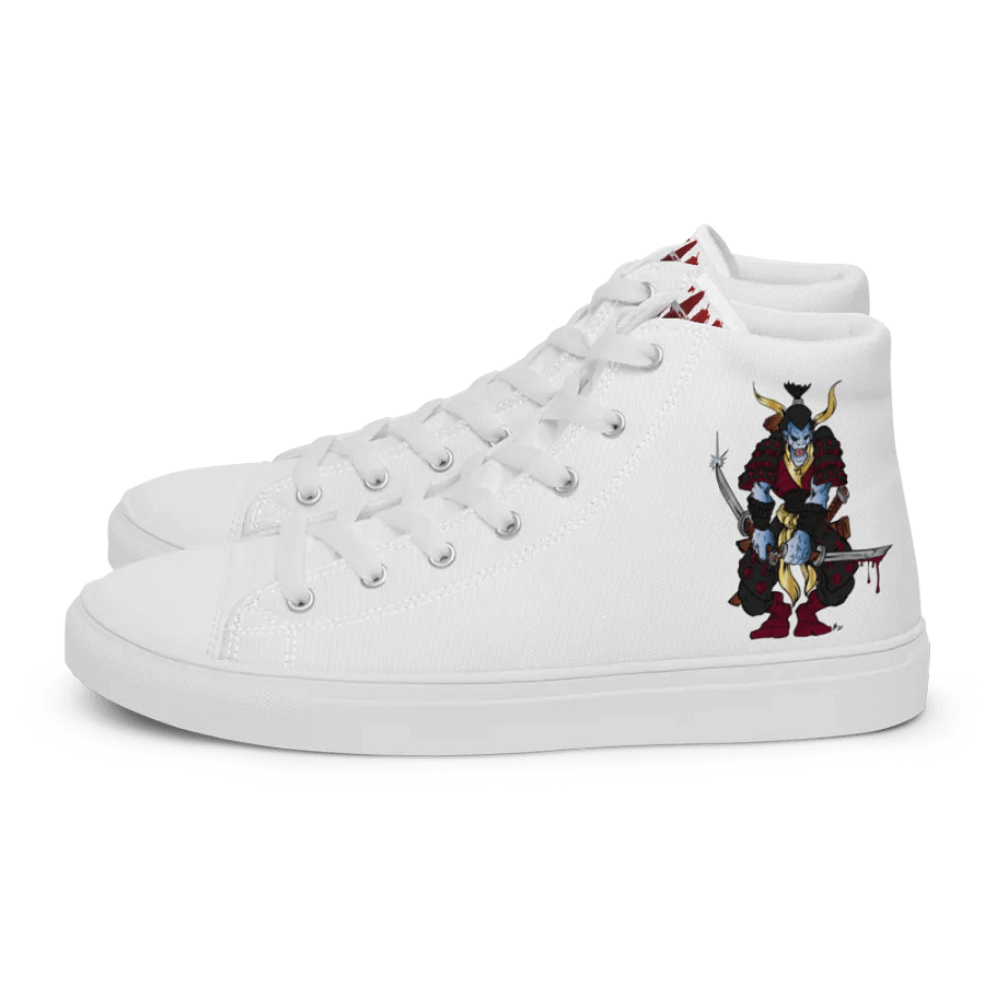 Men's Katana Samurai High Top Canvas Shoes product image (1)