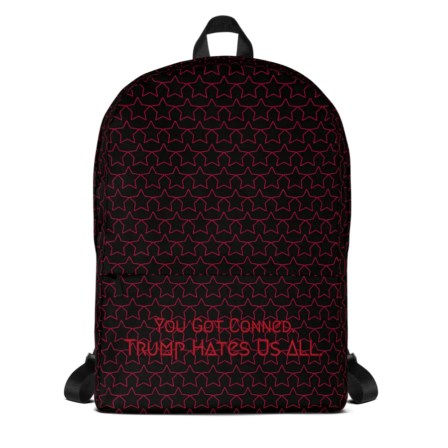 Resistor, You Got Conned, Patterned Backpack product image (1)