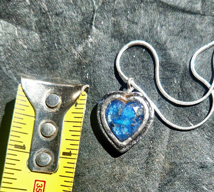Blue Heart Pendant product image (3)