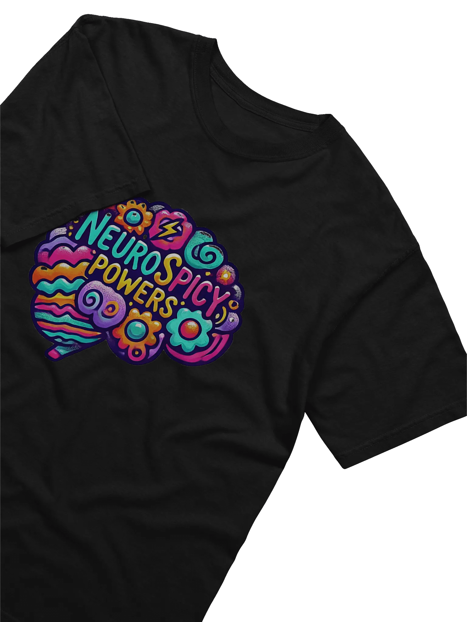 Neurospicy Powers T-Shirt product image (9)