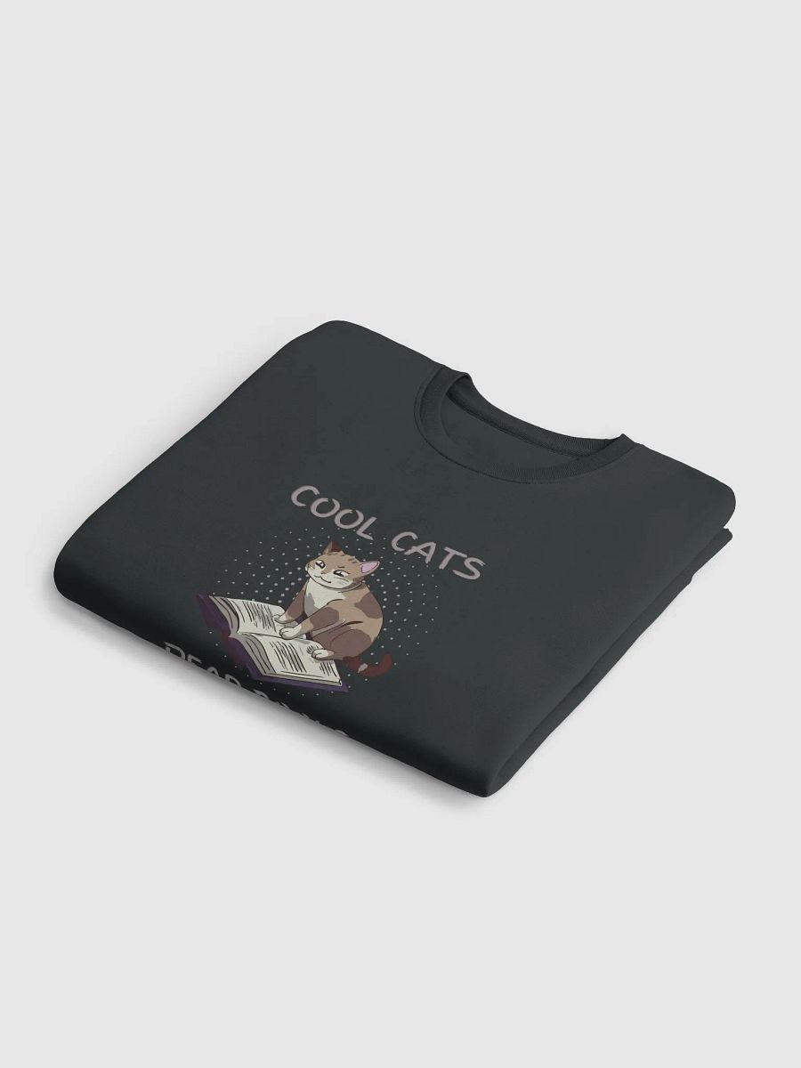 Cool Cats Read Books Unisex Sweatshirt product image (16)