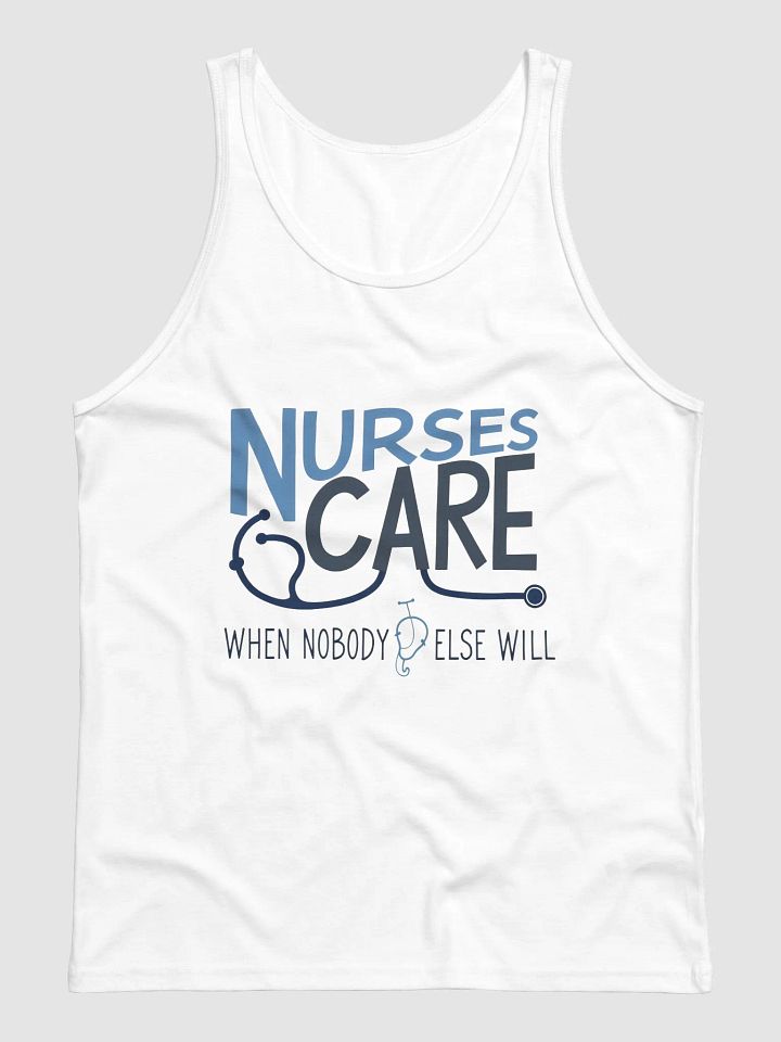 Nurse's Care Stethoscope Tank Top product image (1)