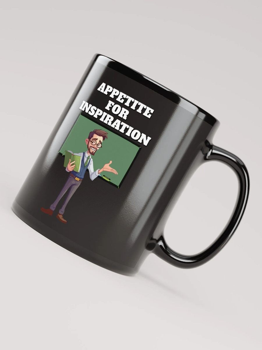 Appetite For Inspiration - Motivation and Inspirational Black Coffee Mug product image (4)