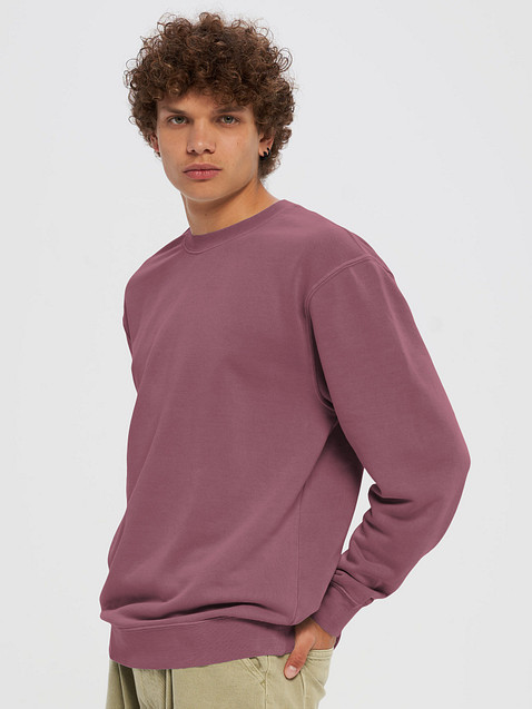 Photo showing Independent Trading Co. Unisex Midweight Pigment Dyed Sweatshirt